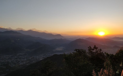 Sunrise from Sarangkot