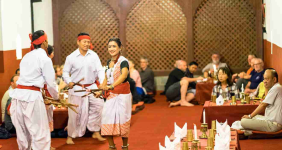 Farwell dinner at Kathmandu