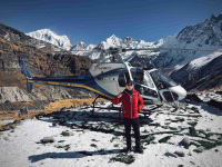 Annapurna base camp helicopter tour