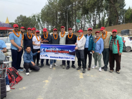 Warm welcome to our 12 guests from France for the Mera Peak Expedition.